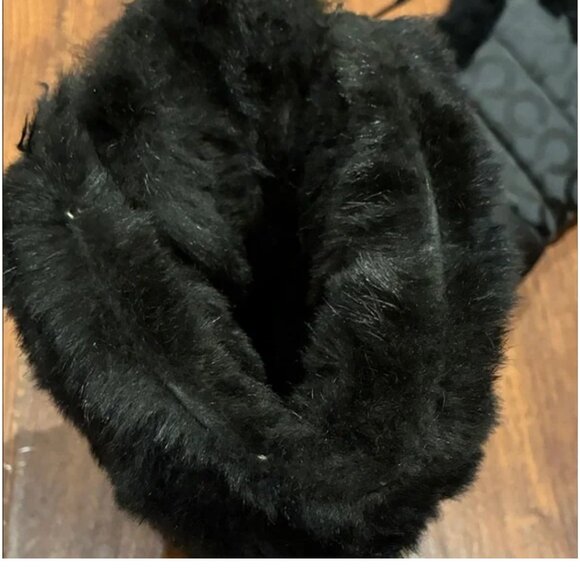 Coach poppy fur boots - Picture 6 of 6